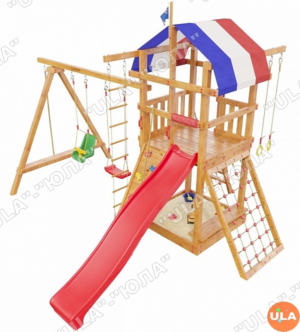 детская игровая площадка (комплекс) Деревянная детская игровая площадка  Тасмания Самсон
