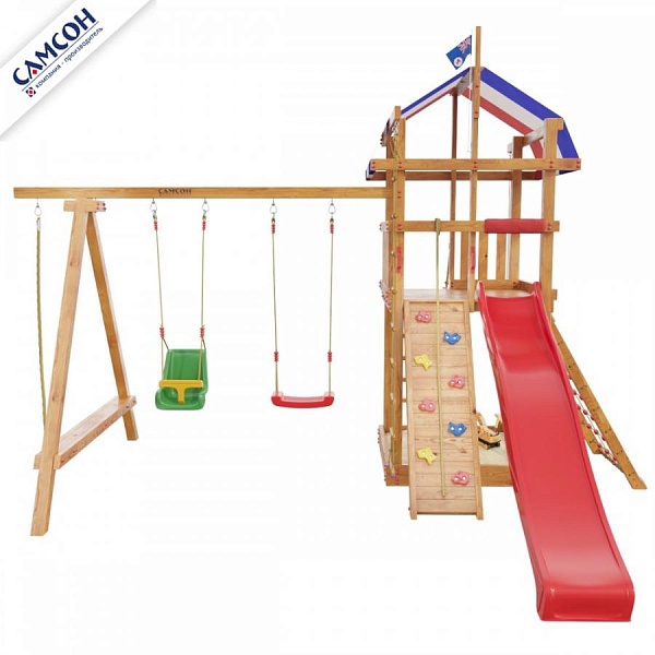детская игровая площадка (комплекс) Деревянная детская игровая площадка  Тасмания Самсон